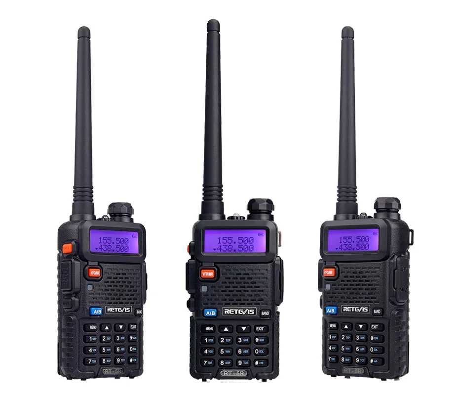 10 шт. Retevis RT5R портативная рация 5 Вт VHF UHF радиостанции VOX FM Портативные радиостанции Amador Hf Tranceiver коммуникатор 2 способ радио RT-5R