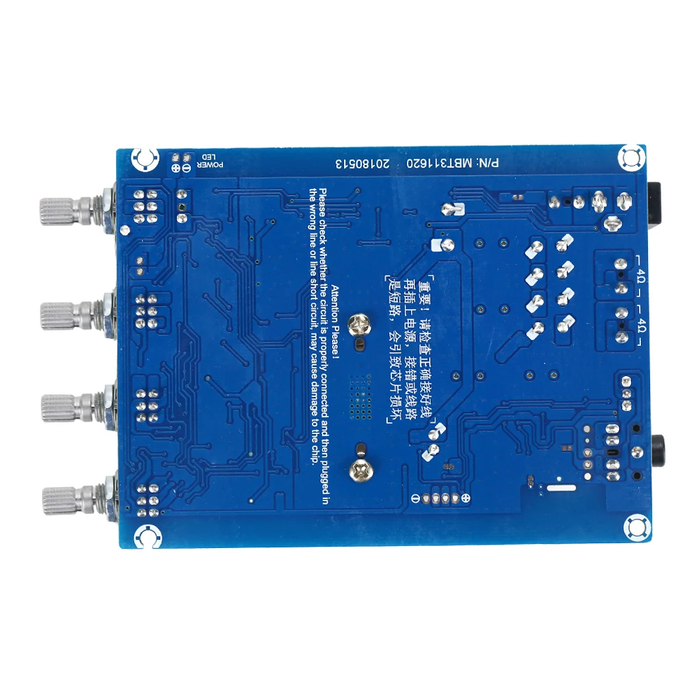 Ghxamp TPA3116 Bluetooth усилитель 50+ 50 Вт 2,0 усилитель цифровой аудио Плата с басом Средний твитер динамик Регулировка DC12-24V