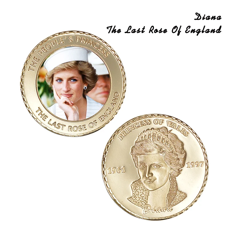 WR самые новые подарочные товары памятная Диана металлическая монета 999 9