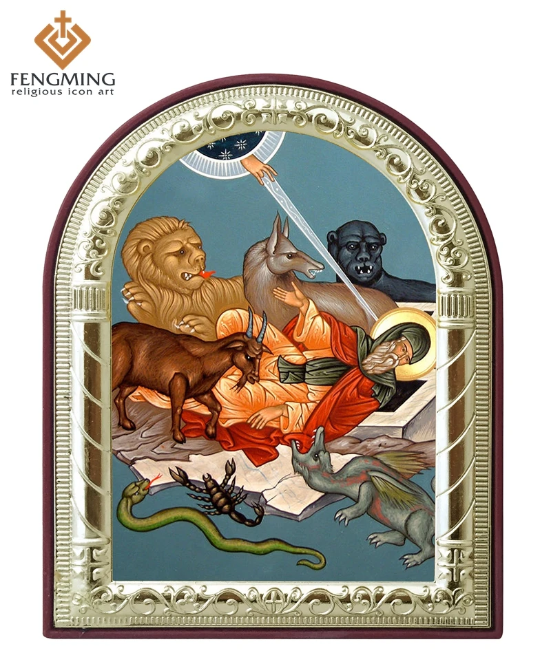 Религиозные украшения картина искушения Святого Антония домашний декор стен