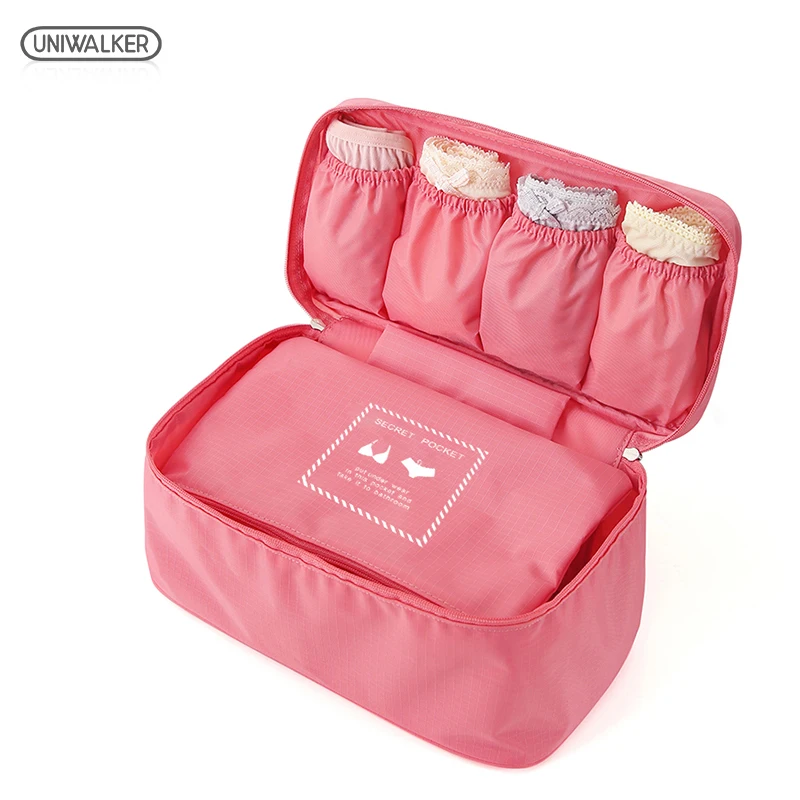 New waterproof clothes organizer storage box underwear bra packing makeup make up cosmetic cloth travel bags | Багаж и сумки