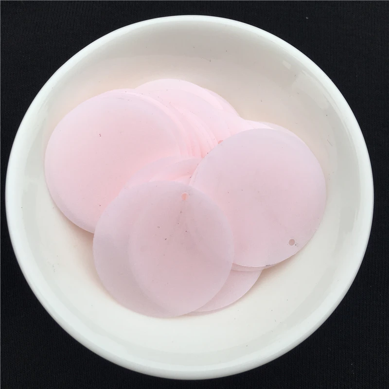 30 г/лот Матовые прозрачные розовые блестки разной формы из поливинилхлорида