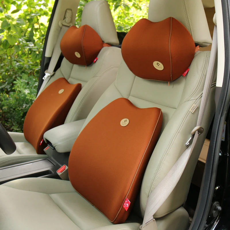 Пены памяти подголовник автомобиля Подушка для автомобильных сидений