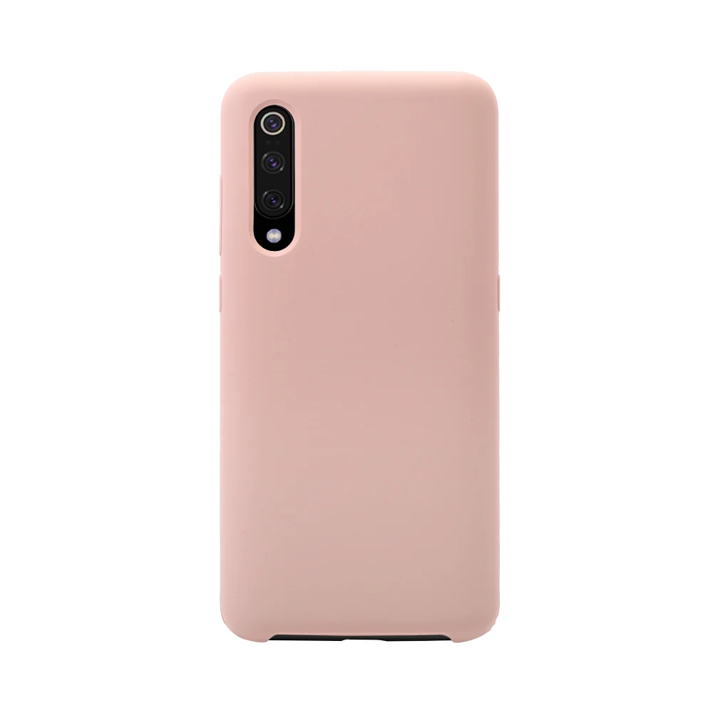 Розовый Официальный жидкий силиконовый чехол ярких цветов для Xiao mi Red mi S2 4X5 5A 6A Note 4X mi 6 8 9, полностью защитный резиновый чехол для мобильного телефона - Цвет: Розовый