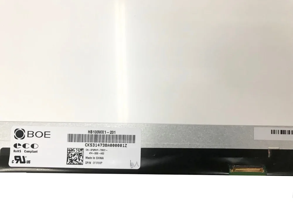 Для BOE HB133WX1 201 ЖК дисплей Матрица для ноутбука 13 3 &quot30pin HD 1366X768 матовый|laptop matrix|led lcd