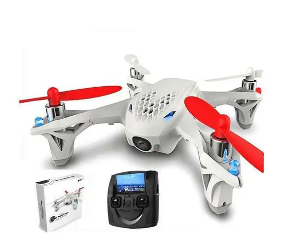 Hubsan X4 H107D FPV Радиоуправляемый квадрокоптер камера ЖК передатчик Дрон живое видео