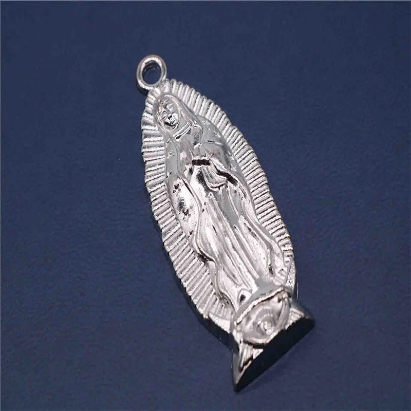 Религиозная подвеска жемчужная детская медаль держатель Guadalupe Женская 20