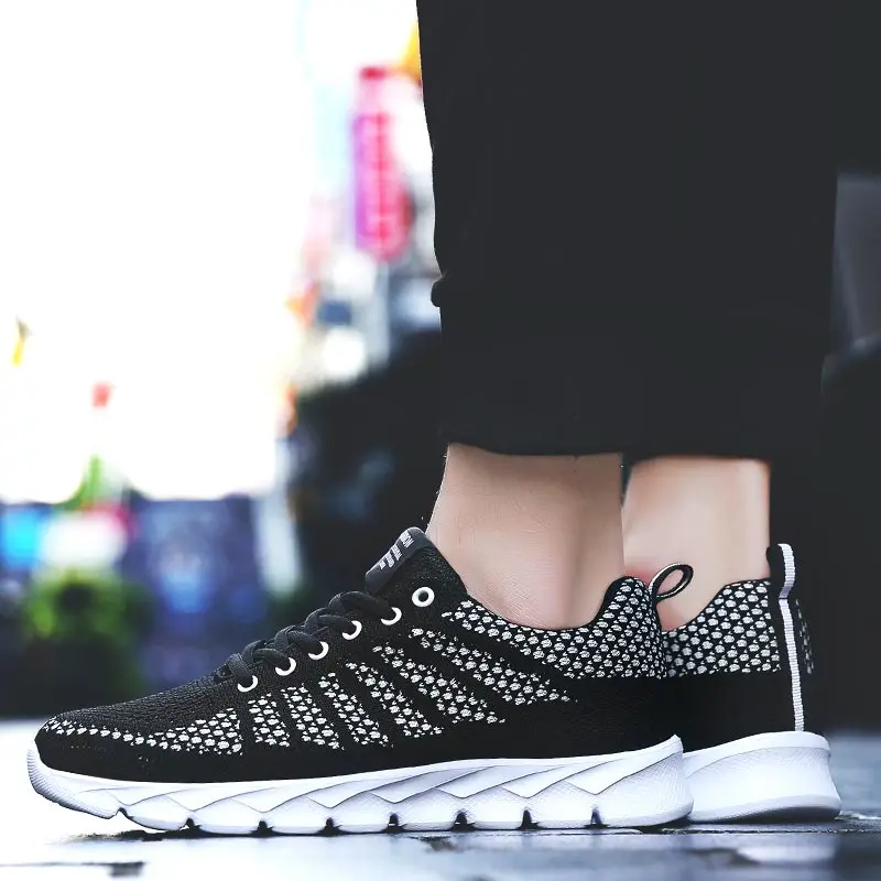 Женская спортивная обувь из сетчатого материала Легкие дышащие кроссовки для