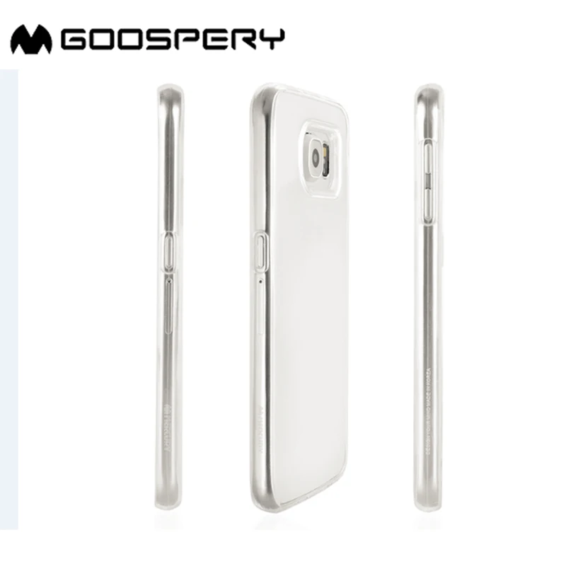 Goospery Clear Jelly Case For Apple Iphone 6S 6SPlus Soft TPU Transparent Ultra Thin Light Weight Cover |