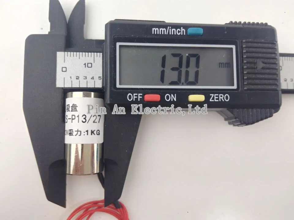 Электрический Магнитный подъемник водонепроницаемый P13/27 DC6V 12V 24V 1Kg 10N