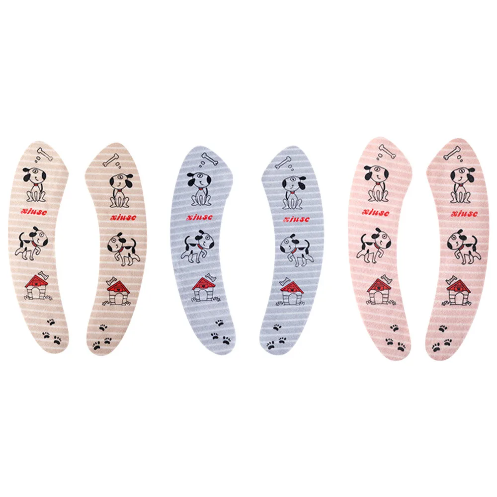 Multicolor Милые 3 пары, 6 шт., волшебные наклейки для ванной, теплые унитазы, моющиеся Мягкие накладки на сиденье, 9x37 см, новинка, Прямая поставка, K4 - Цвет: Multicolor