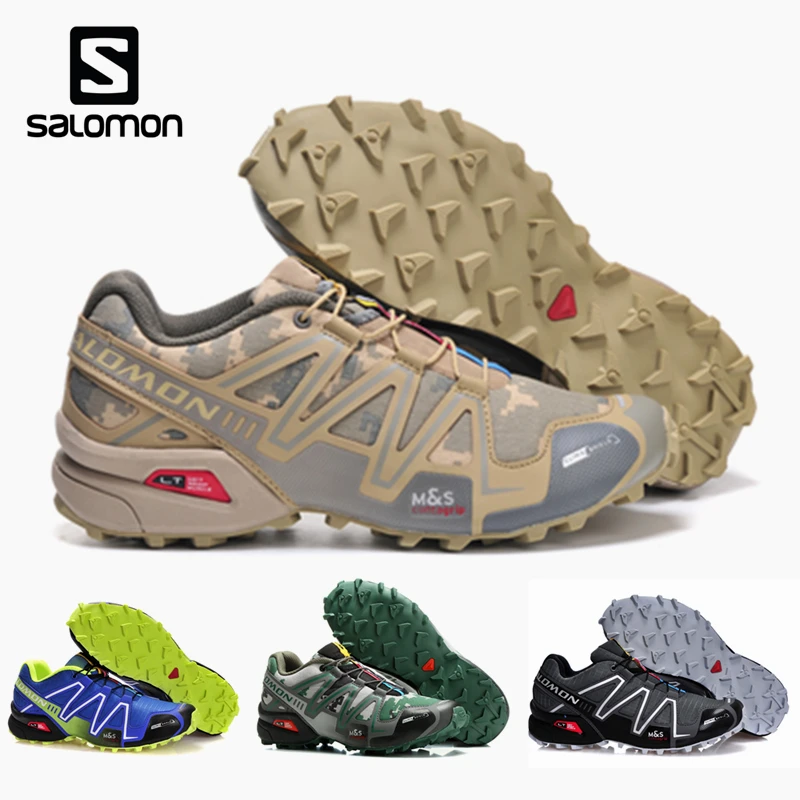 Salomon speed Cross 3 CS мужская уличная спортивная обувь дышащая кроссовки zapatillas Hombre