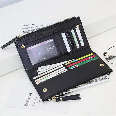 Мужской/женский кошелек из алюминиевой кожи протектор RFID|purse wallet|wallet walletnew wallet |