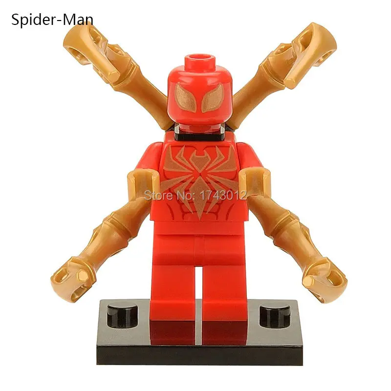 30 шт. Звездные войны Супер Герои Железный Человек-паук Зеленый Гоблин