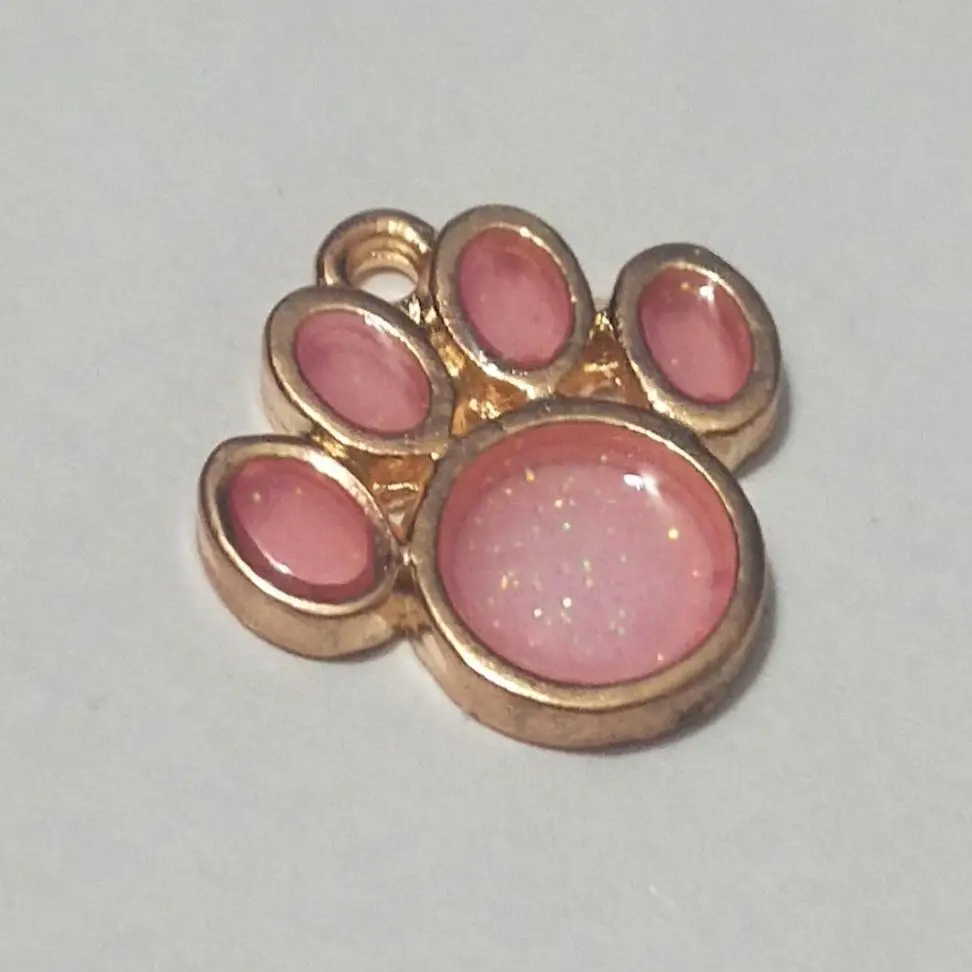 Новинка 12 шт. модная Античная Золотая эмалированная подвеска с принтом в виде