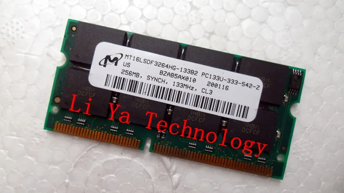 Micron CRUCIAL The original SD 256M PC133 notebook memory ram SODIMM computer | Компьютеры и офис