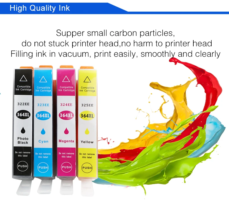 Befon совместимый 364 XL картридж Замена для hp 364 hp 364 684EE чернильный картридж Deskjet 3070A 5510 6510 B209a C510a принтер