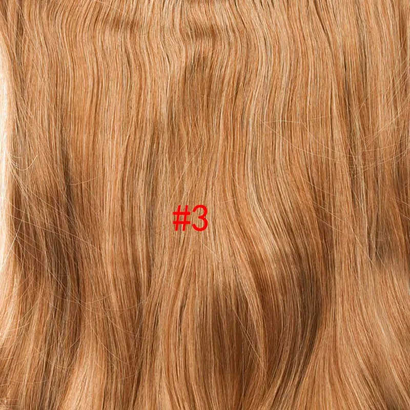 color 3 Silike 60 см растягивается волнистые Волосы на заколках Kanekalon Синтетические пряди для наращивания волос 17 чисто Цвета 190 г 4 Зажимы/шт термостойкие Волокно для женщин доступны синтетические волосы - Цвет: color 3