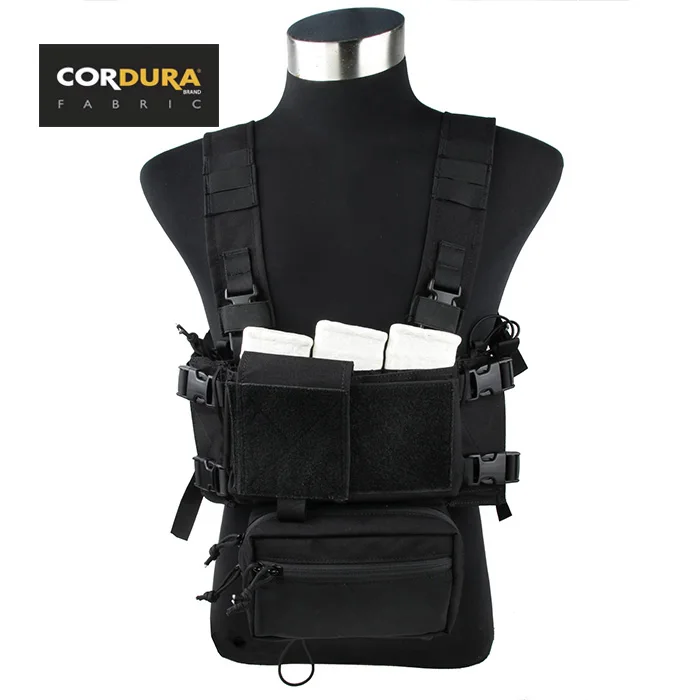 TMC Cordura SS Micro Combo ультра компактный низкий профиль тактический бой Грудь Rig Combo(SKU051148