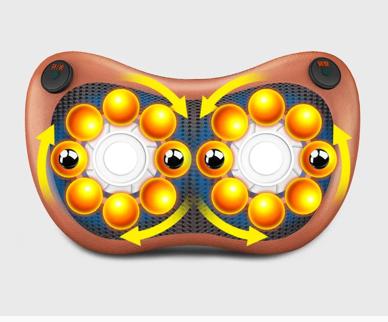 Массажная подушка для массажа шиацу Электрический вибратор шеи плеч спины