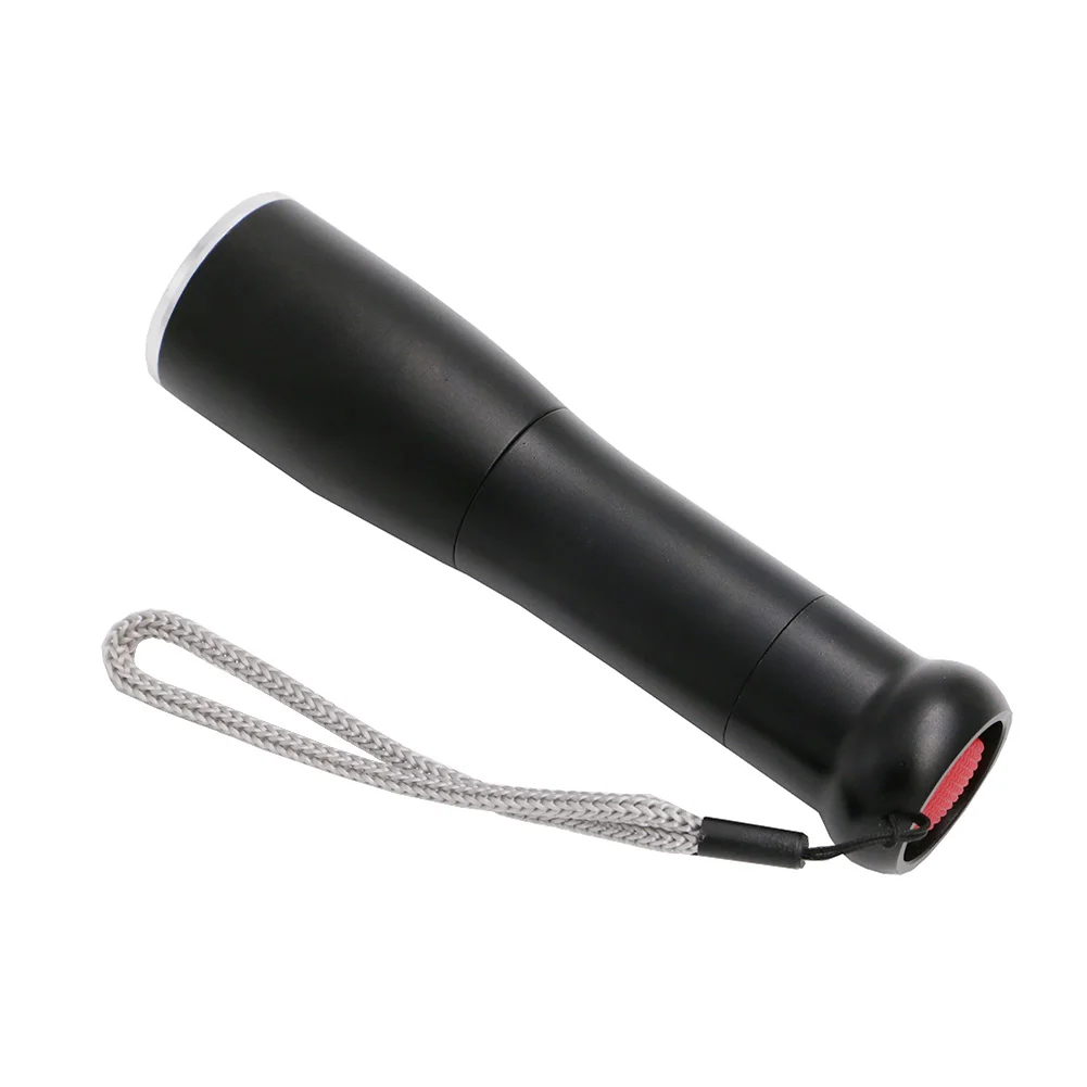 Светодиодный фонарь светодиодный с 3 режимами работы масштабируемый черный