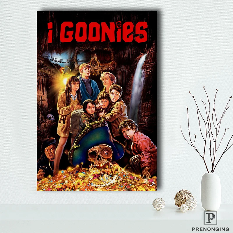 Canvas Poster Silk Fabric The Goonies Home Decor Classic Fashion Movie Style Custom Poster Print#190114#06