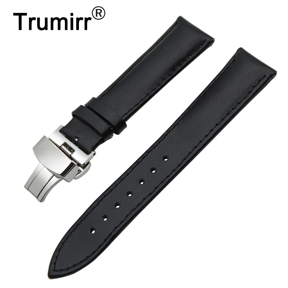 Ремешок для часов из натуральной кожи 18 мм 20 22 24 Tissot T035 PRC200 T055 T097 ремешок с пряжкой
