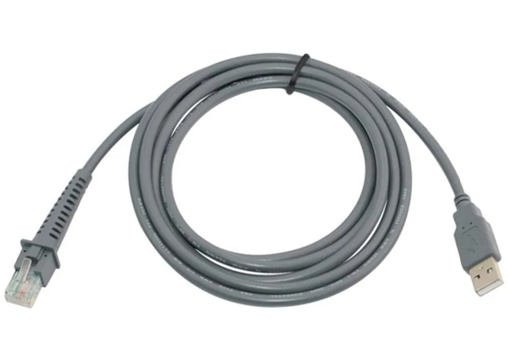 

LBSC USB A кабель RJ45 7ft 2 м для сканера штрих-кодов LS4278 LS2208 2208AP