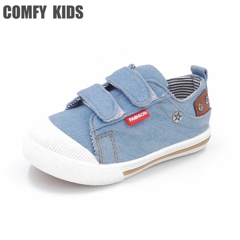 Удобные детские кроссовки для мальчиков и девочек модные парусиновые сезон