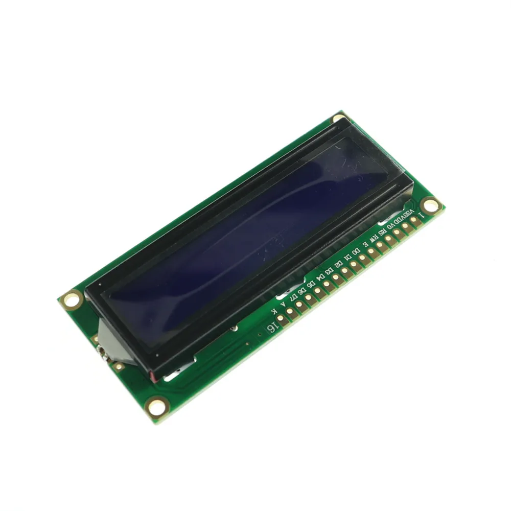 1 шт./лот KJ198 LCD 1602 синий экран с подсветкой ЖК-дисплей 1602A-5v в наличии - купить по