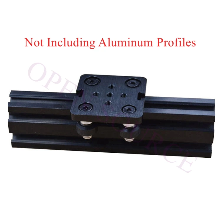 

1 компл. T6x50x50 мм Openbuilds Mini V козловой Комплект V Gantry plate для 3D принтера V-slot Mini V, линейный привод