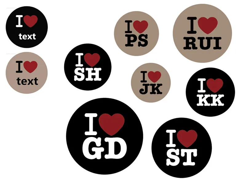 Персонализированный пользовательский Новый брендовый ковер круглый