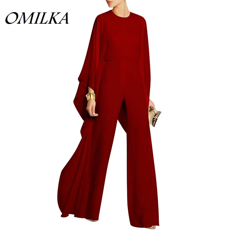 Женские Длинные сетчатые Комбинезоны и спортивные костюмы OMILKA Сексуальные