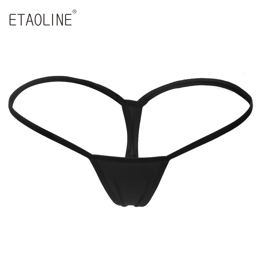 Женское нижнее белье ETAOLINE Соблазнительные трусики стринги однотонного цвета для