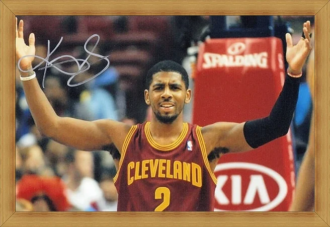 Kyrie Irving с автографом ручной подписью оригинальная фотография 7 дюймов коллекция