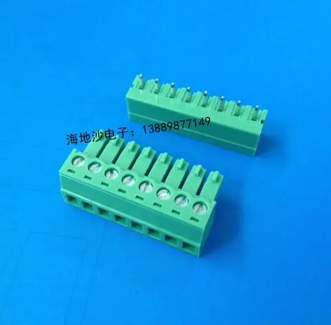 Бесплатная доставка терминал pcb 2edg-3. 81 2EDG 3 папа и мама 7Pin / 8Pin 9pin 10pin staight игла 10