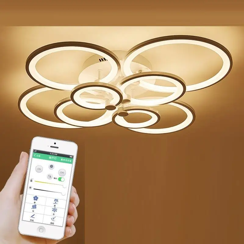 Декор Sufitowe лампа для гостиной Plafonnier современный светодиодный Plafondlamp Lampara Techo Luminaria