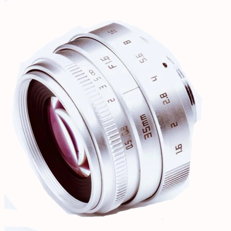 Фолето Fujian 35 мм F1.6 CCTV объектив телевизора ТВ + адаптер объектива Кольцо C