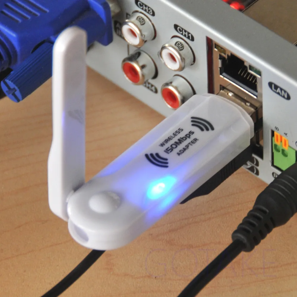 Gotake 8ch Hybrid DVR NVR Wi-Fi сетевой адаптер цифрового видео Регистраторы 1080 P IP Камера AHD CVI