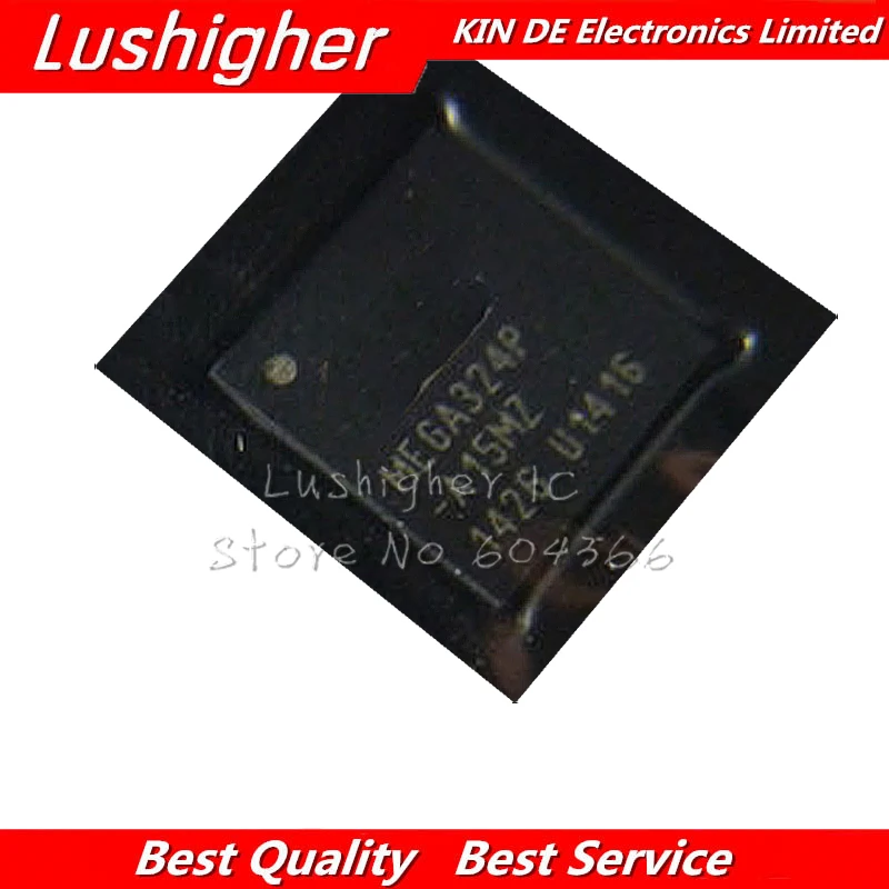 

5 шт ATMEGA324P-A15MZ QFN44 ATMEGA324P