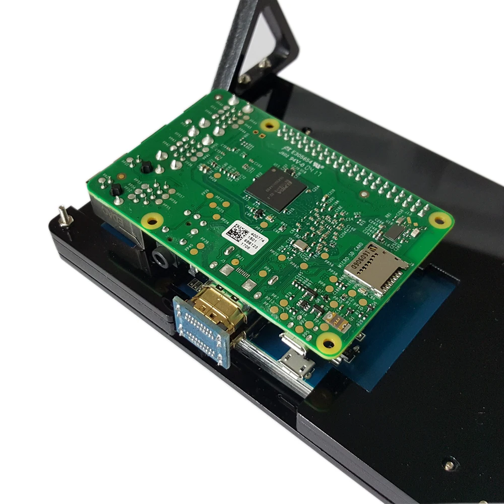 Raspberry Pi 3 Модель B доска комплект/5 дюймов ЖК дисплей HDMI USB Сенсорный экран + 5 В 2.5a