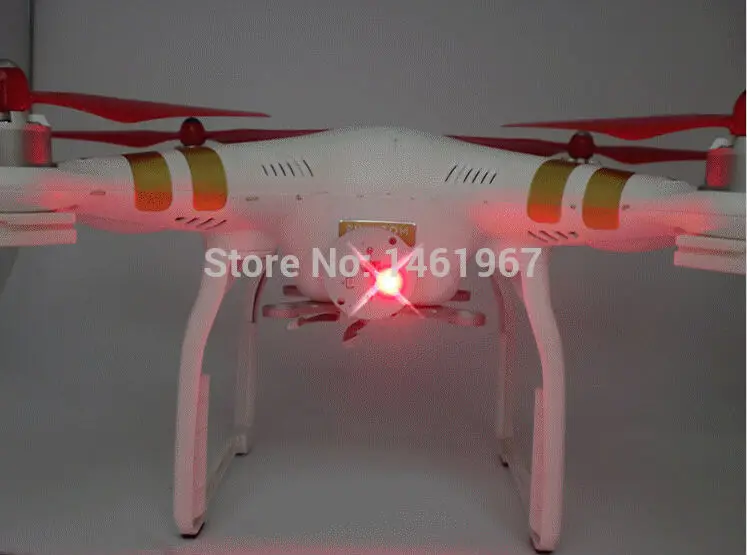 

Phantom 3 LED red and blue flashing warning lights