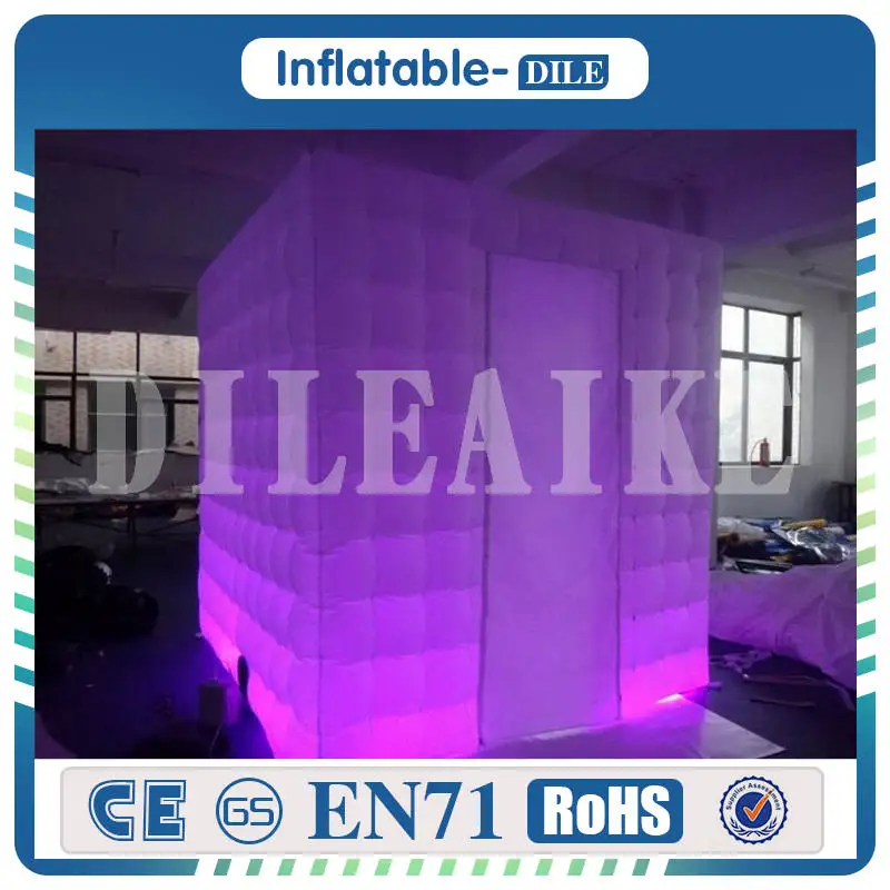 Портативный надувной фотобокс 2 5x2 25 м 12 цветов|enclosure| |