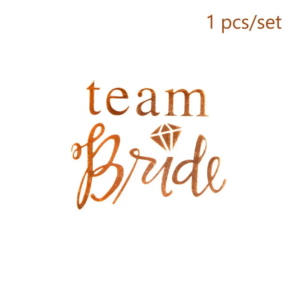 Девичник, с надписью "Bride To Be" девичник вечерние свадебный душ Свадебная вечеринка украшения для невесты курица вечерние аксессуары для татуировки Стикеры - Цвет: Sticker 6