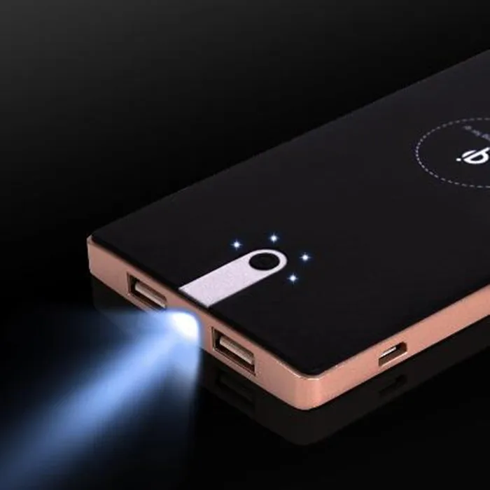 8000 мАч Qi Беспроводное зарядное устройство чехол 2 в 1 быстрое Powerbank для Samsung Galaxy S6 s6