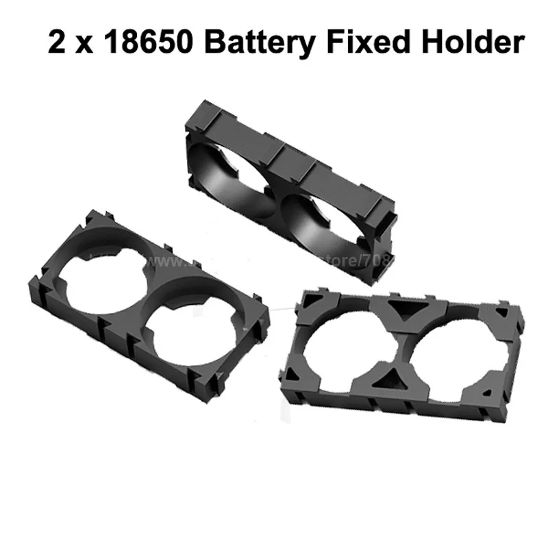 DIY 1/2/3x18650 аккумулятор с фиксированным держателем черный (10 шт.)|holder 18650|holder 18650 3holder