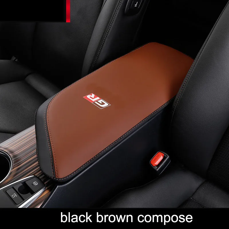 Lsrtw2017 автомобильный подлокотник волокнистая кожа чехол для toyota camry 2018 2019 xv70|cover
