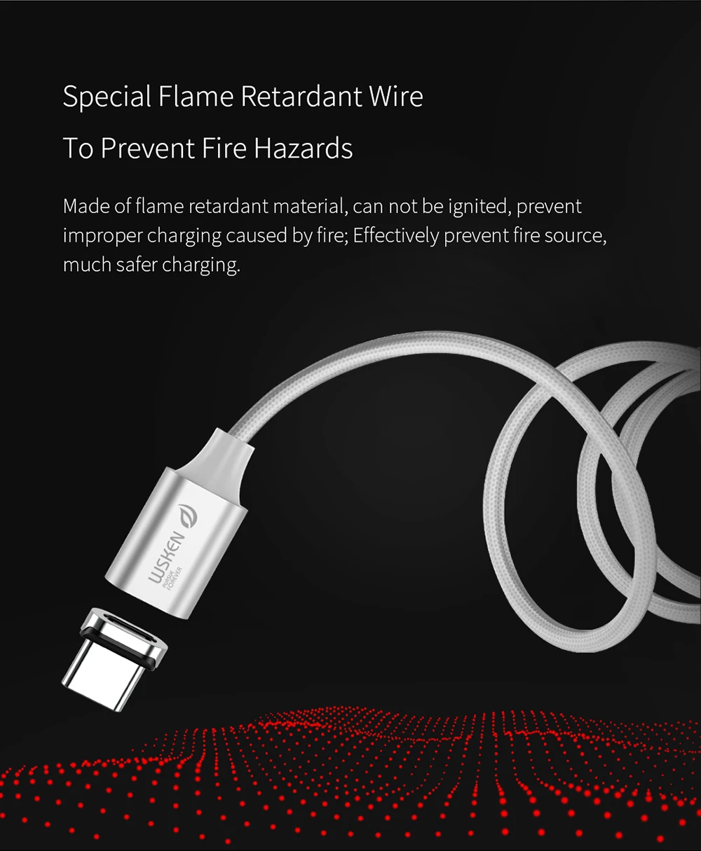 WSKEN X2 usb type C Micro USB Магнитный кабель для iPhone XR XS зарядный кабель 3A Быстрая зарядка для Sansung S9 type-C USB-C адаптер