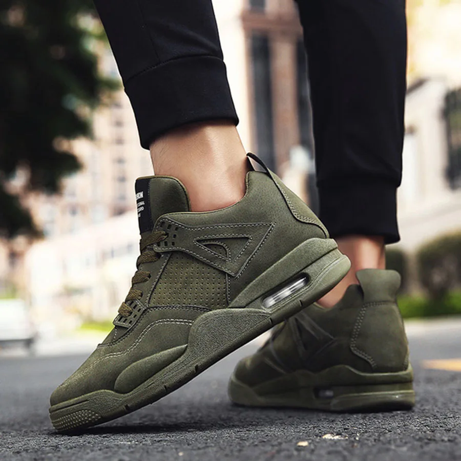 Мужская зимняя кожаная обувь в стиле ретро модная трендовая новая износостойкая