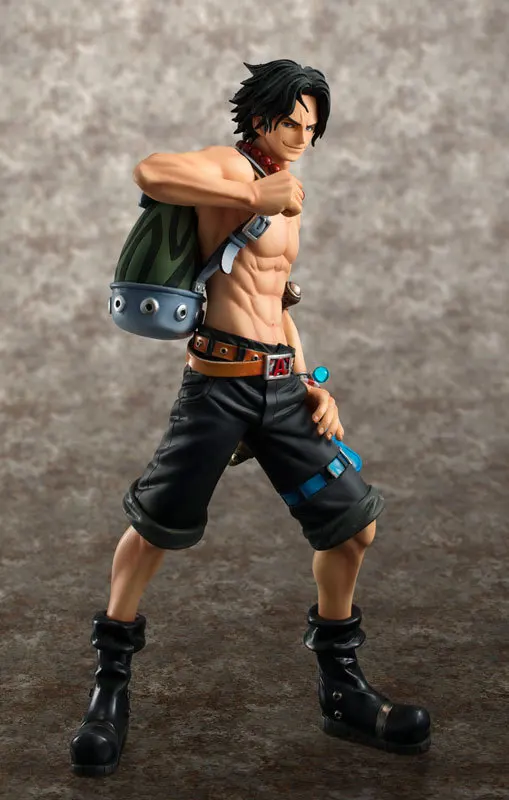 Аниме One Piece POP Ace Monkey D Luffy Sabo Fire кулак 23 см ПВХ экшн-фигурка игрушка Коллекционная